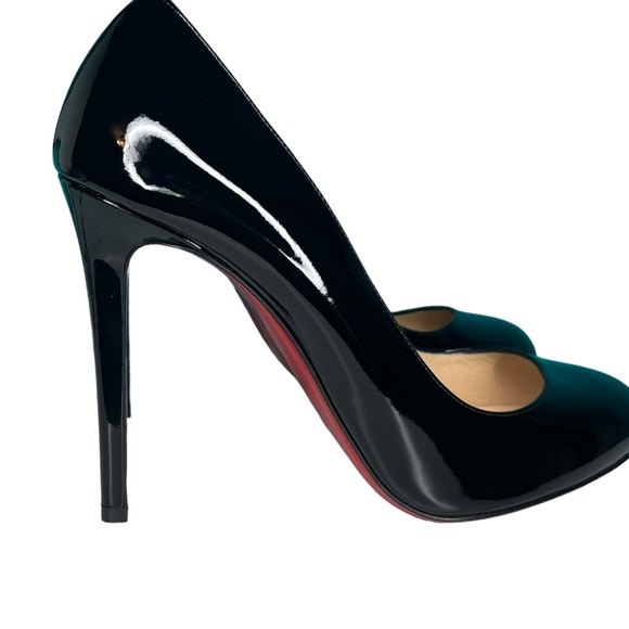 Christian Louboutin Simple Pump 120 Leather
Black Patent Leather Round Toe - Picture 7 of 13